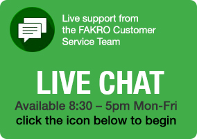 chat with FAKRO GB support