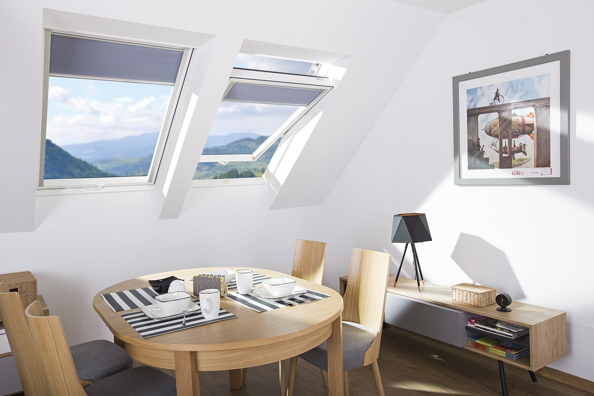 What are the best windows for a pitched roof?