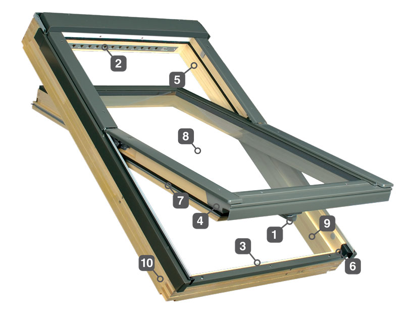 10 reasons to choose Fakro roof windows