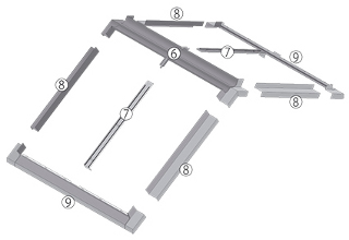 Flat Roof Gable System EFR