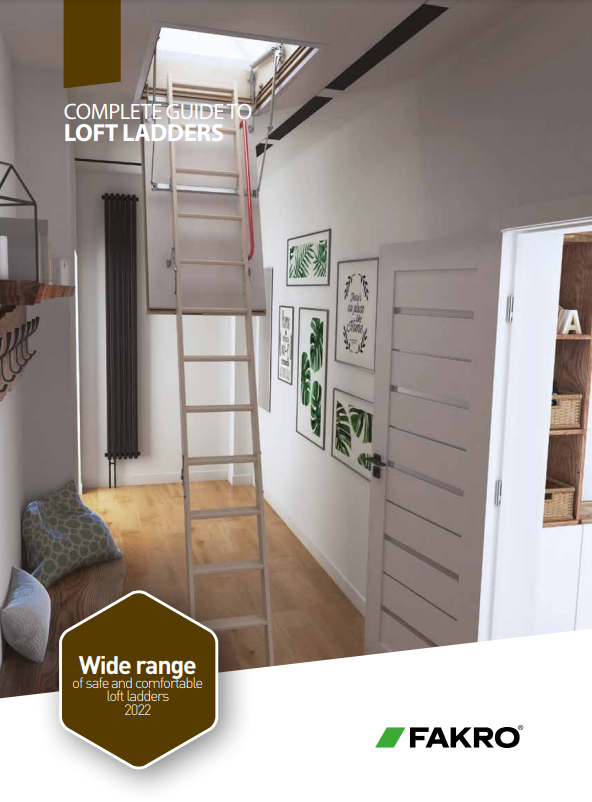 Wooden folding section loft ladders - FAKRO