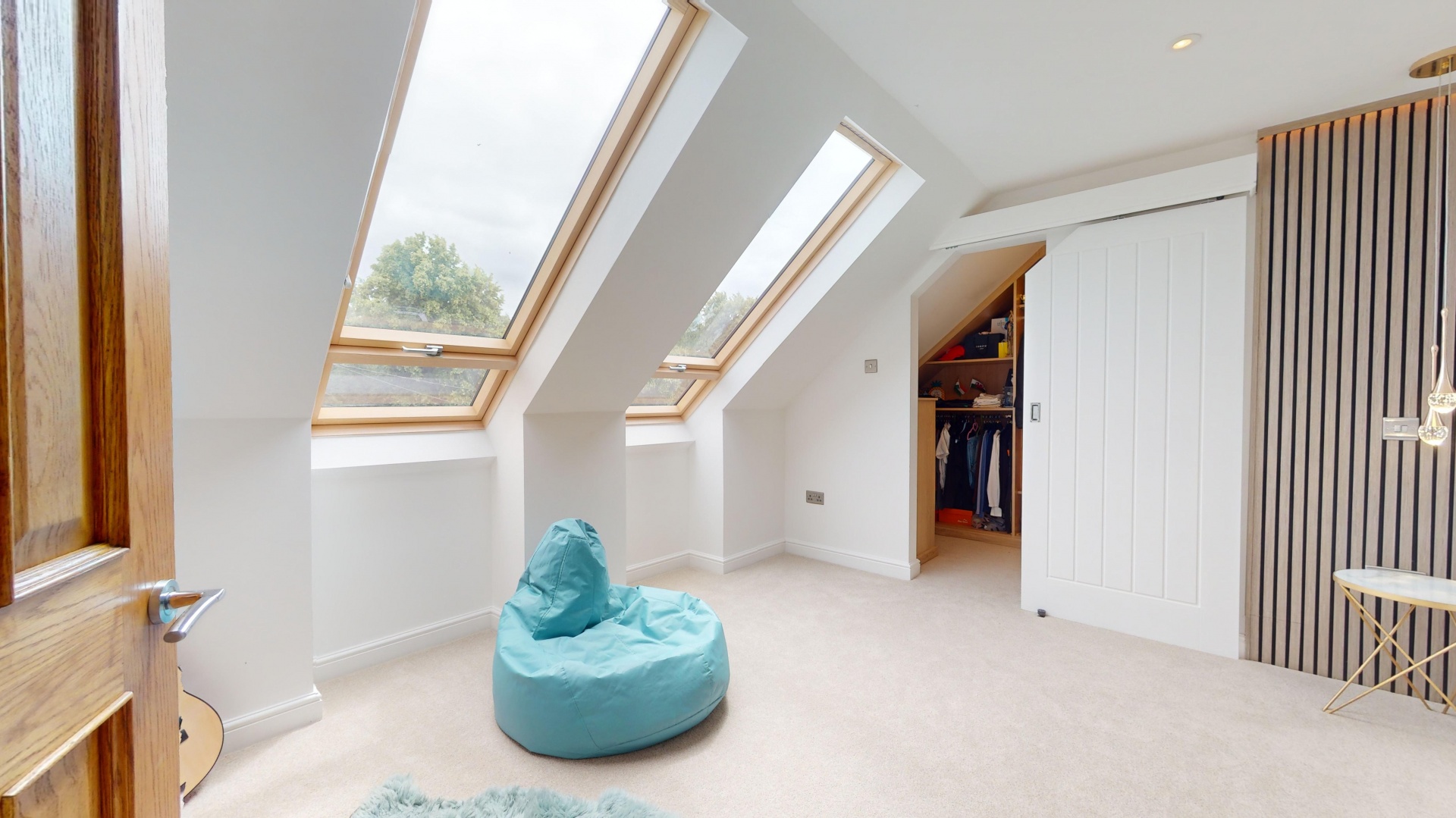 Unused loft space into beautiful living space