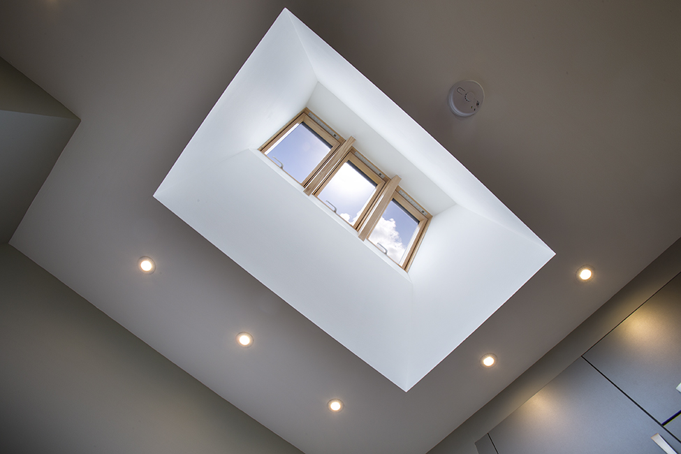 FAKRO roof windows for bespoke SIPS house design