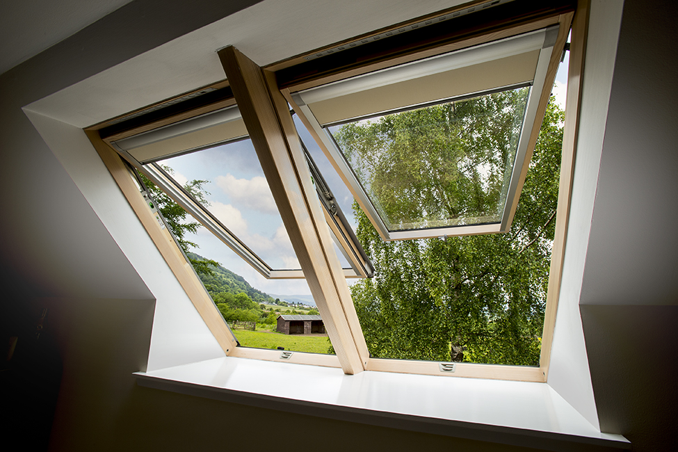 FAKRO roof windows for bespoke SIPS house design